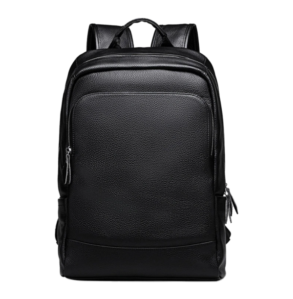 Hip Trendy Genuine Leather Backpack Travel Computer Bag jjff