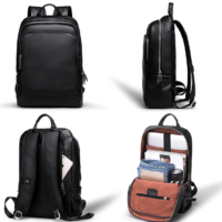 Hip Trendy Genuine Leather Backpack Travel Computer Bag33