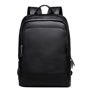 Hip Trendy Genuine Leather Backpack Travel Computer Bag jjff