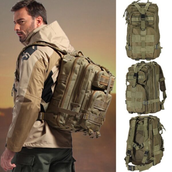 Outdoor Military Rucksacks 1000D Nylon 30L Waterproof Tactical backpack Sports Camping Hiking Trekking Fishing Hunting Bags 5