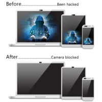 WebCam Cover Magnet Slider Camera Cover For Laptops iPads PC Macbooks Samsungs square9494