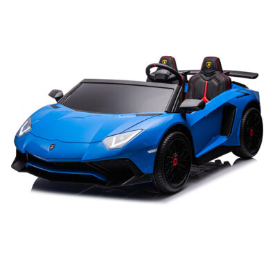 24v Lamborghini Aventador Brushless Motor 12 MPH 2-Seater GoKart Style Car with Remote