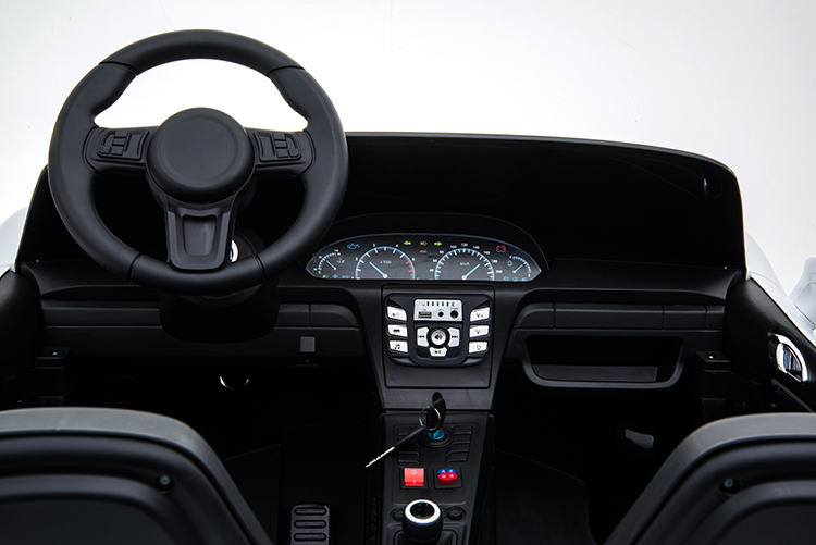 Porsche inspired interior ride on car